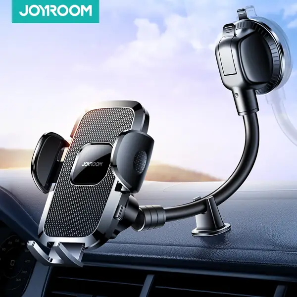 9-Inch Flexible Arm Dashboard Phone Holder, 360° View for 4.7-6.7 Inch Phones