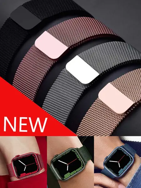 Milanese Loop Stainless Steel Watch Band, 38-49mm for Apple Watch Series 1-10 & Ultra